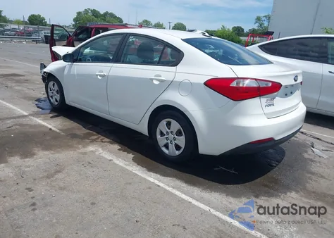 2016 Kia Forte Lx из США, поврежденный, VIN KNAFK4A64G5603669